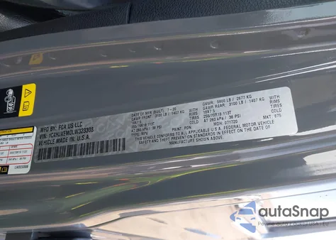 2020 Jeep Wrangler Unlimited Sahara Altitude 4X4 from USA, damaged, VIN 1C4HJXEM0LW323308